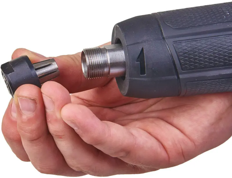 Aku přímá bruska Milwaukee M18 FDGRB-0X, pro stopkové nástroje 6 a 8 mm, bez Aku, 4933480953 (MI4933480953)